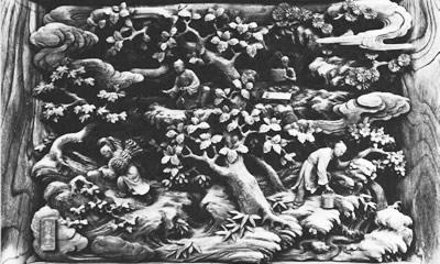 6 千載給仕の図 提婆達多品